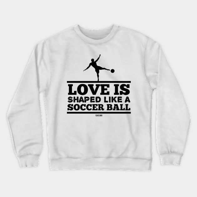 Soccer Sports Ball Games Crewneck Sweatshirt by fansinn